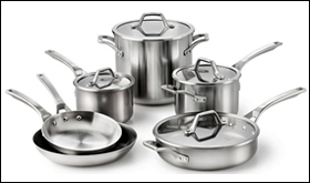 Calphalon AccuCore Stainless Steel Cookware