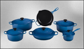 Le Creuset Cast Iron Cookware Set